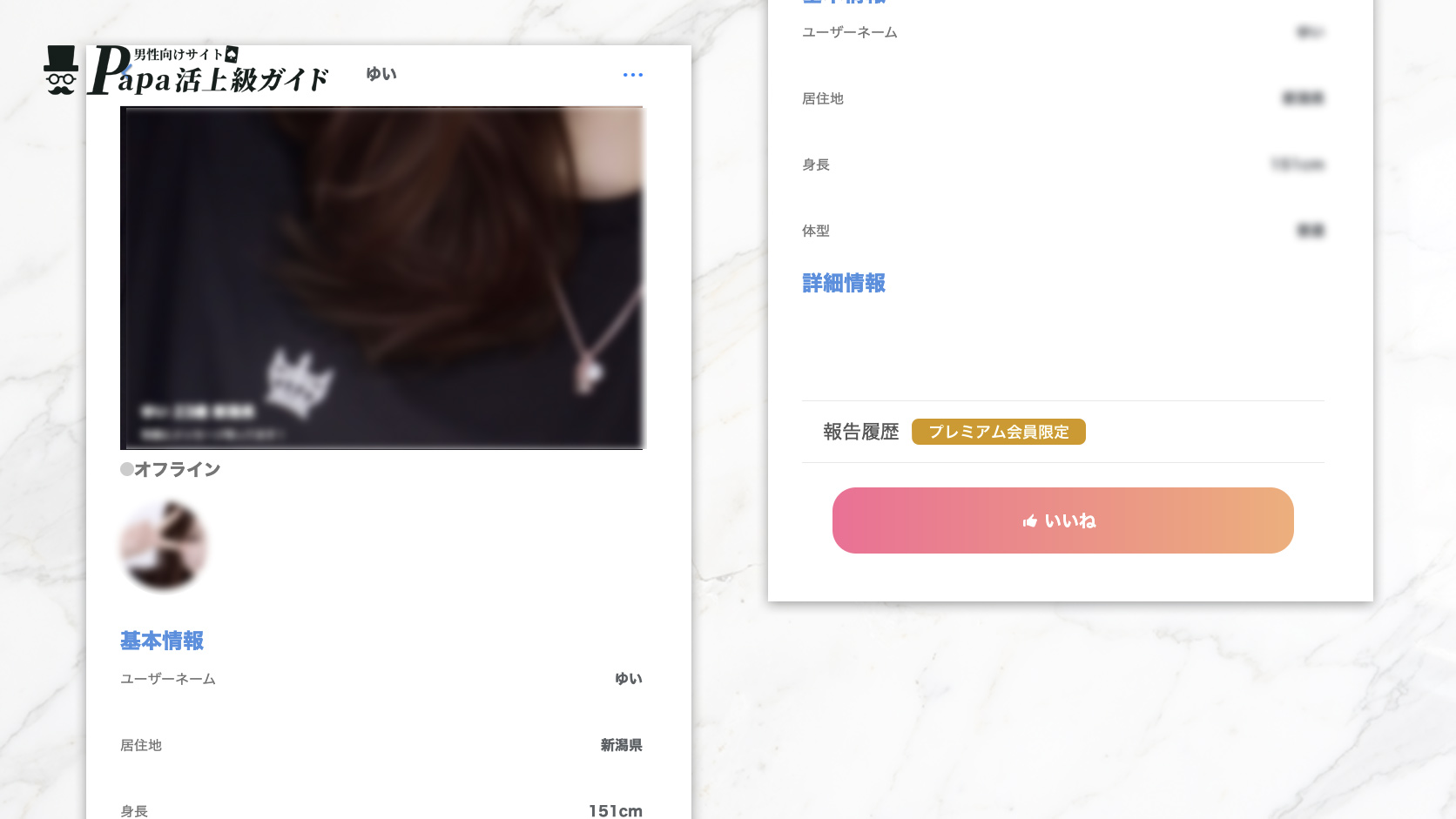 periaの報告履歴