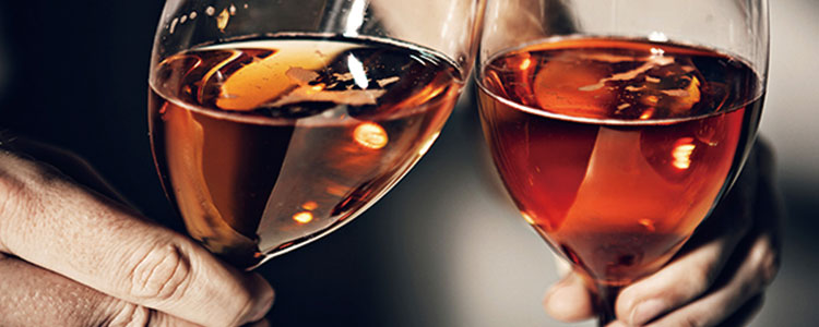 高級ワインで乾杯